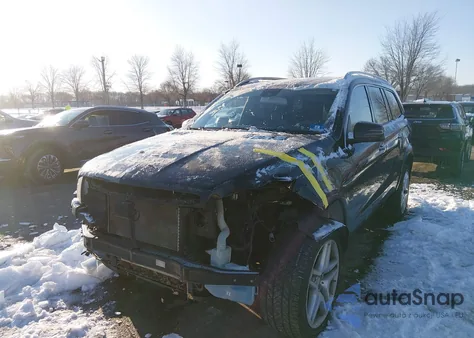 2016 Mercedes-Benz Gl 550 4Matic из США, поврежденный, VIN 4JGDF7DE7GA703688